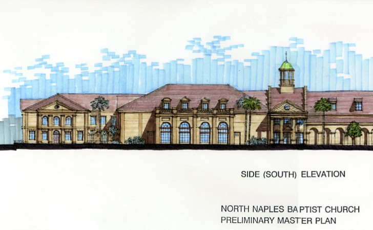 North Naples Baptist Church Architect Drawings